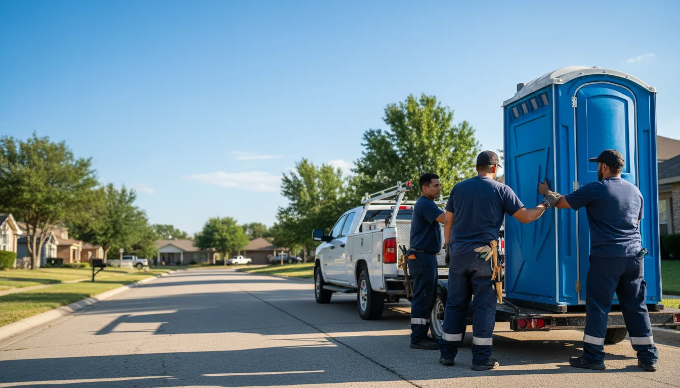 Portable Toilet Rental in Frost, TX near me